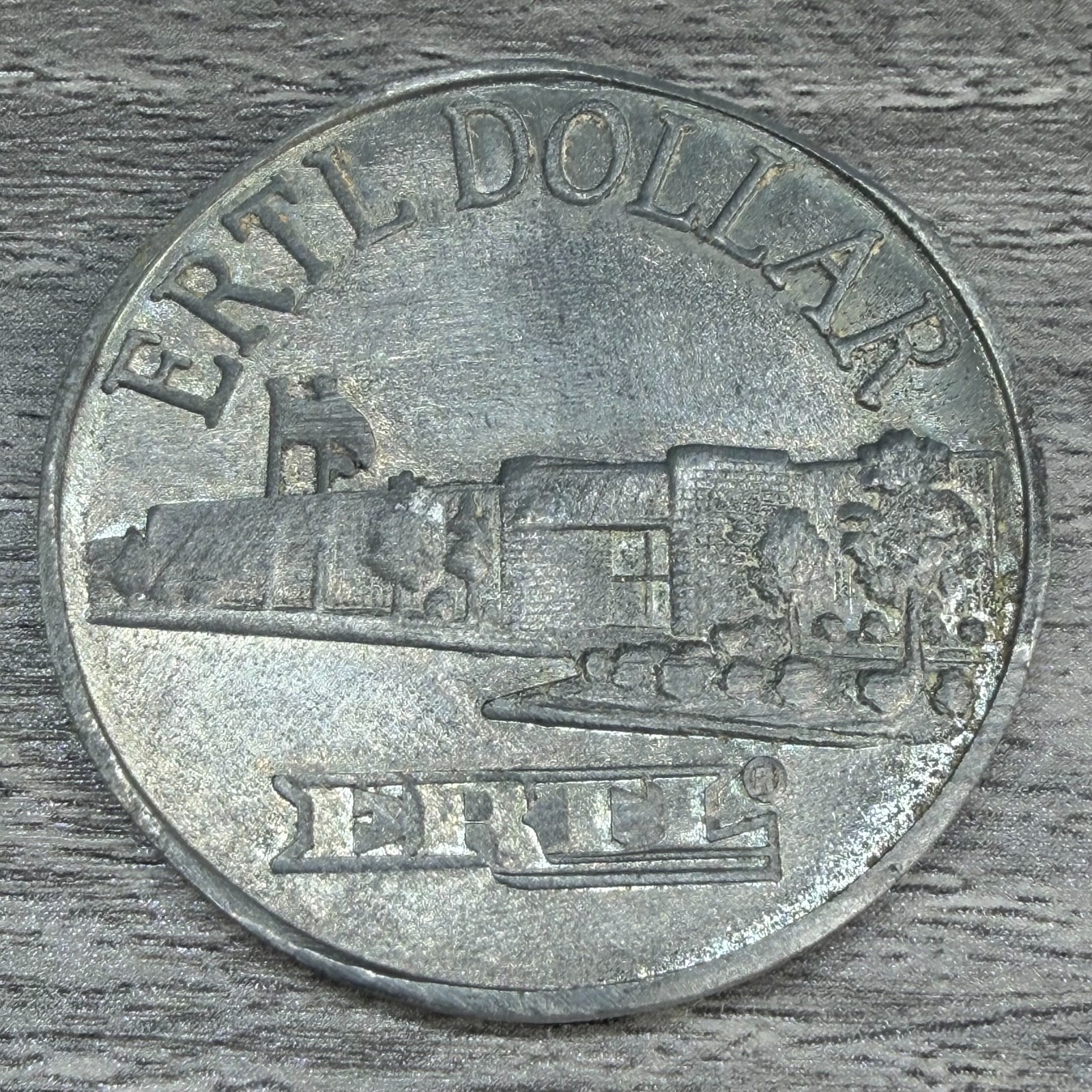 1991 ERTL Dollar Tractor Coin Token Farm Toy Promo Commemorative Piece VTG #2