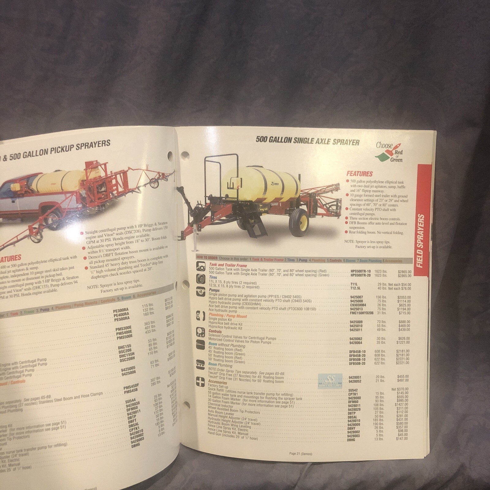 Demco 2002 Farm Equipment Catalog