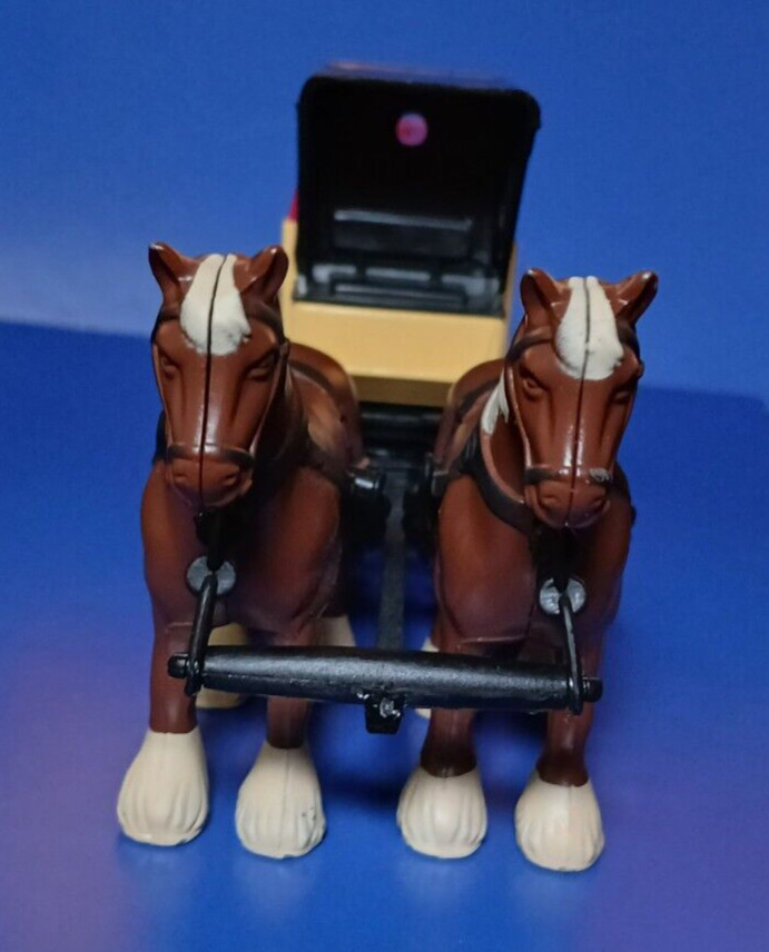ERTL🔥Farmer&rsquo;s Almanac🪙Horse and Delivery Wagon Bank🪙
