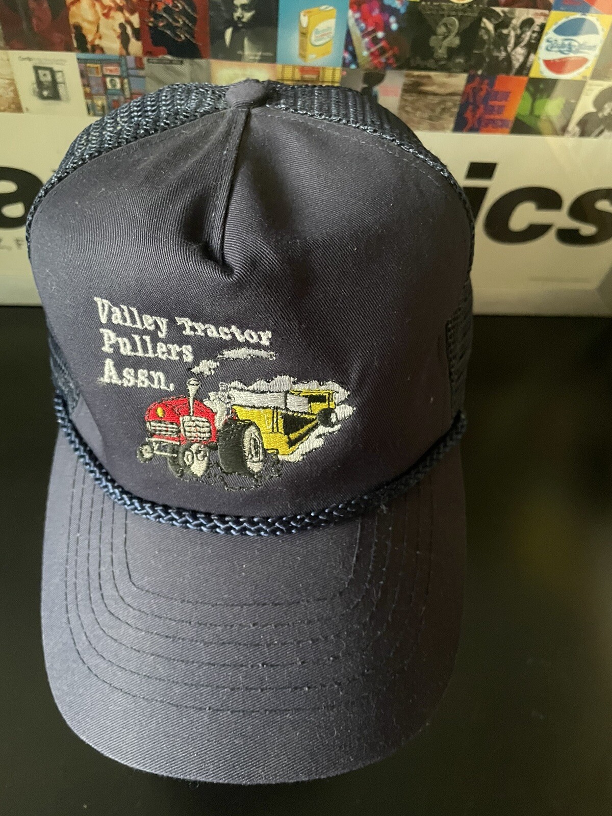 Vintage Valley Tractor Pullers Assn. Trucker Snap Back Otto Cap NWOT