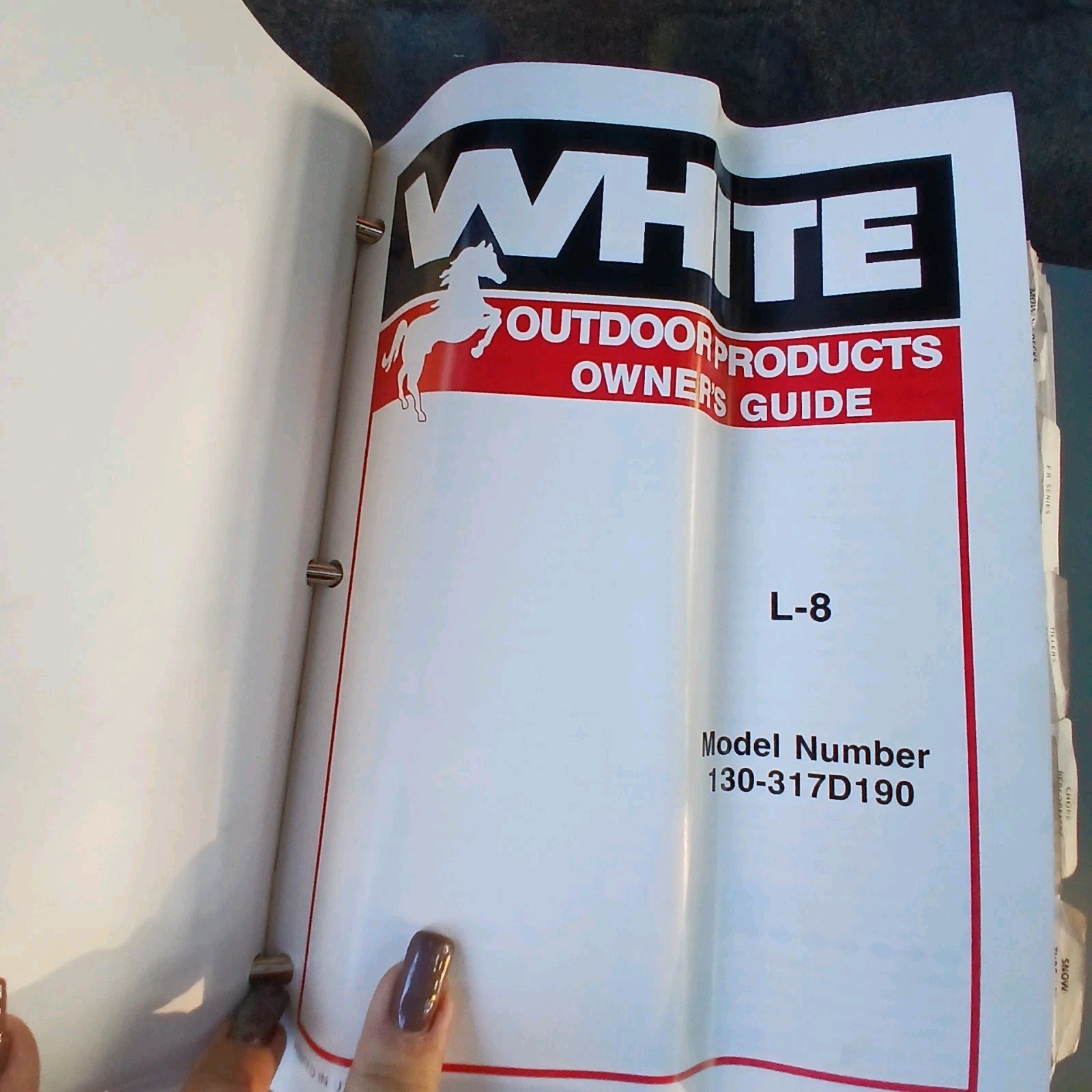 1990 White Outdoor Power Products Parts Catalog Mowers, Tillers, Snow Throwers
