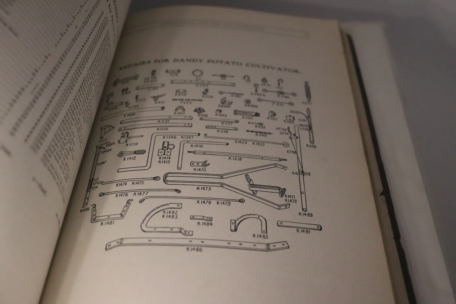 Moline Plow Co. Illustrated Repair Price List for 1910 General Catalogue