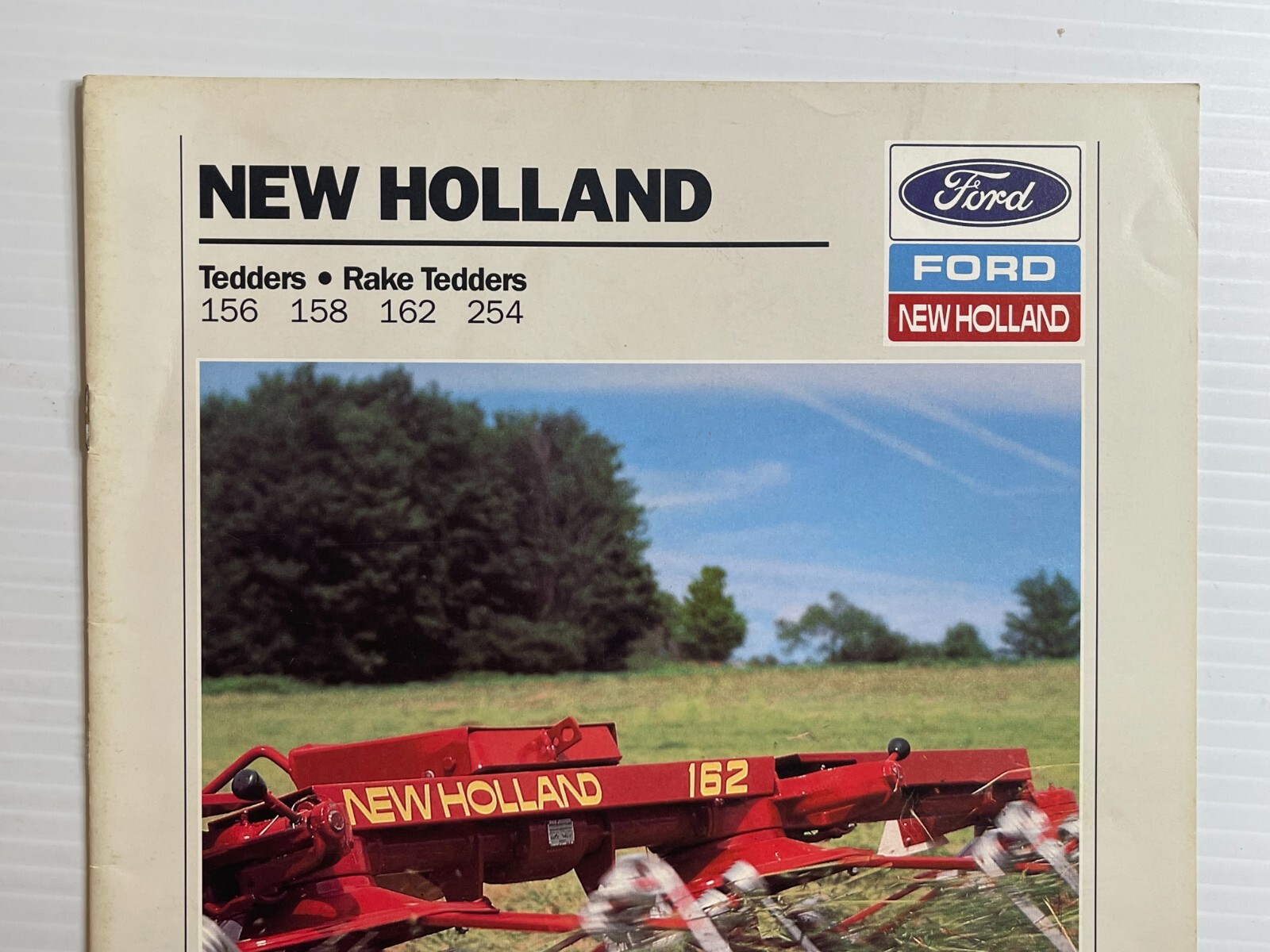 New Holland *156-254* Tedders / Rake Tedder Sales Brochure (Original Brochure)
