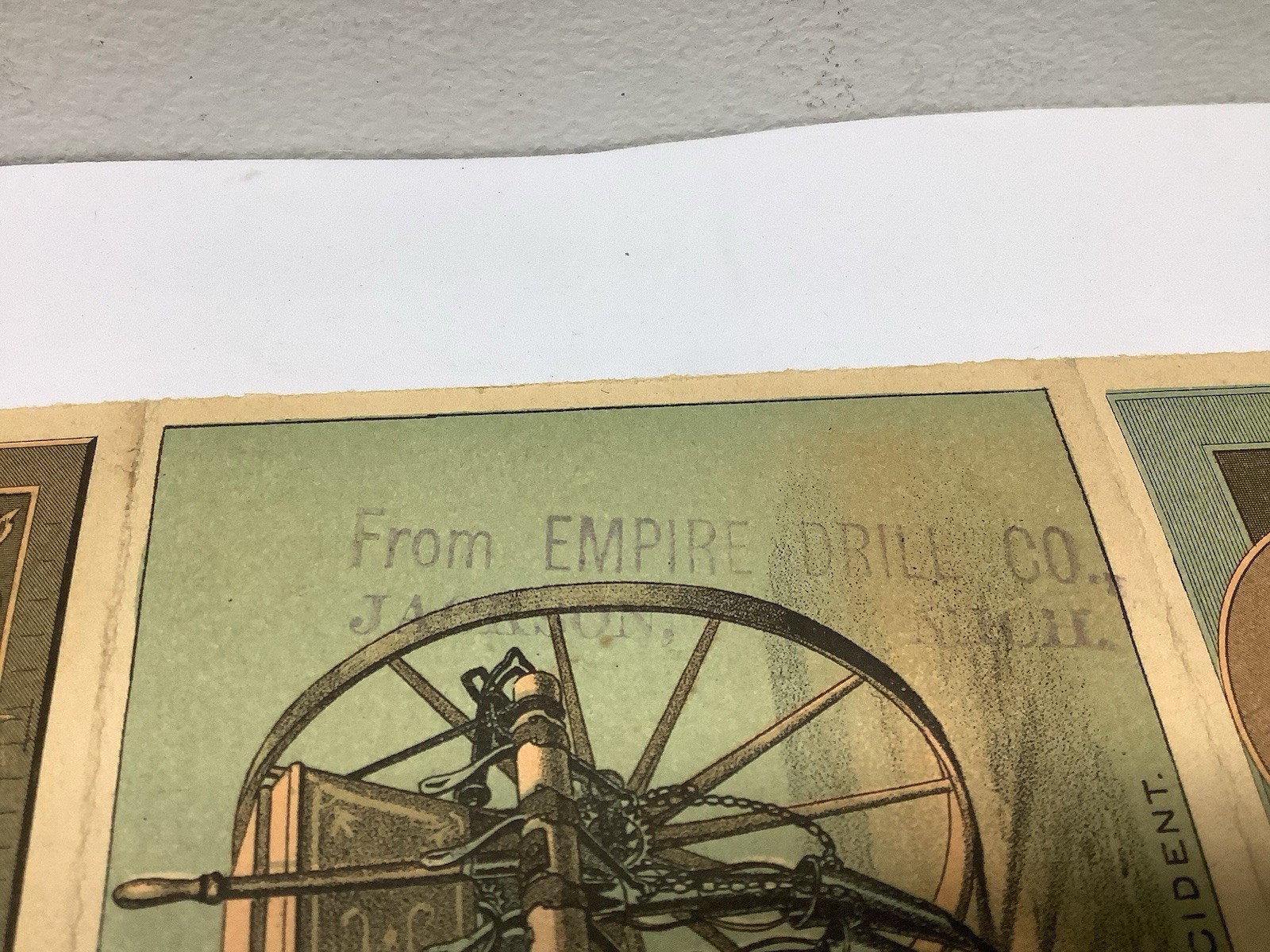 Empire Drill Co. Jackson MI Farm Equip Ads Brochure Flyer Ind Revolution