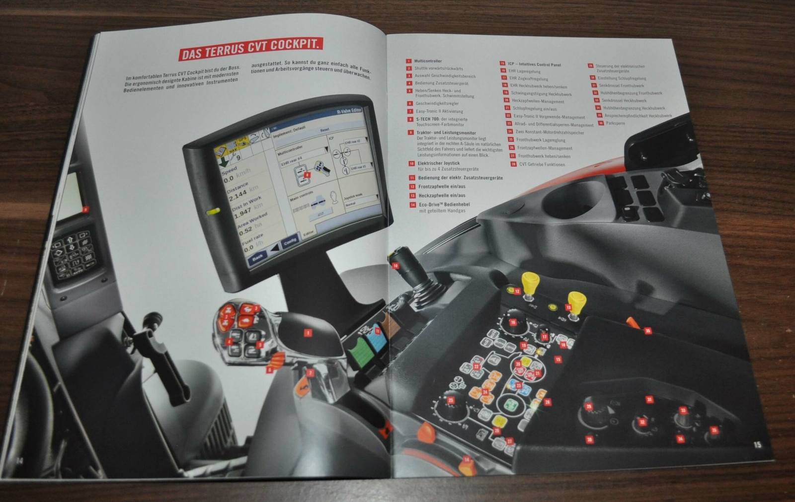 Steyr 6270 6300 Terrus CVT Tractor Brochure Prospekt