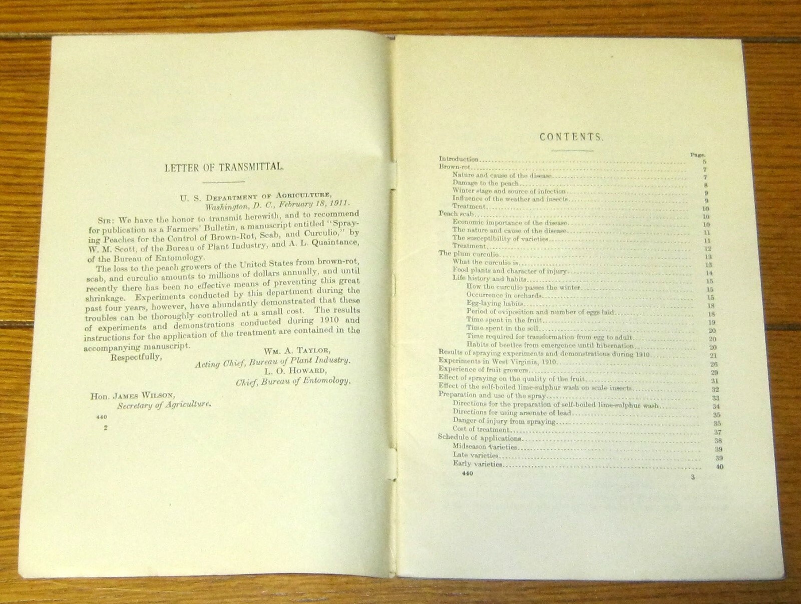 U.S. Department of Agriculture Farmers Bulletins #113 + 440 + 492 1912 –1916