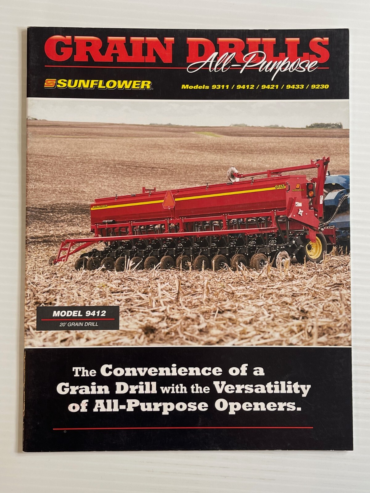 Sunflower – Grain Drills All Purpose – Sales Brochure *Original Brochure* 2003