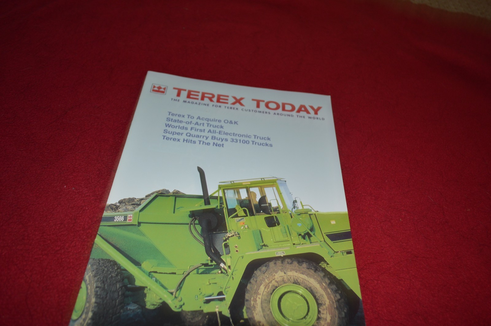 Terex Today Dealer&rsquo;s Magazine 1998 Dealer&rsquo;s Brochure DCPA4