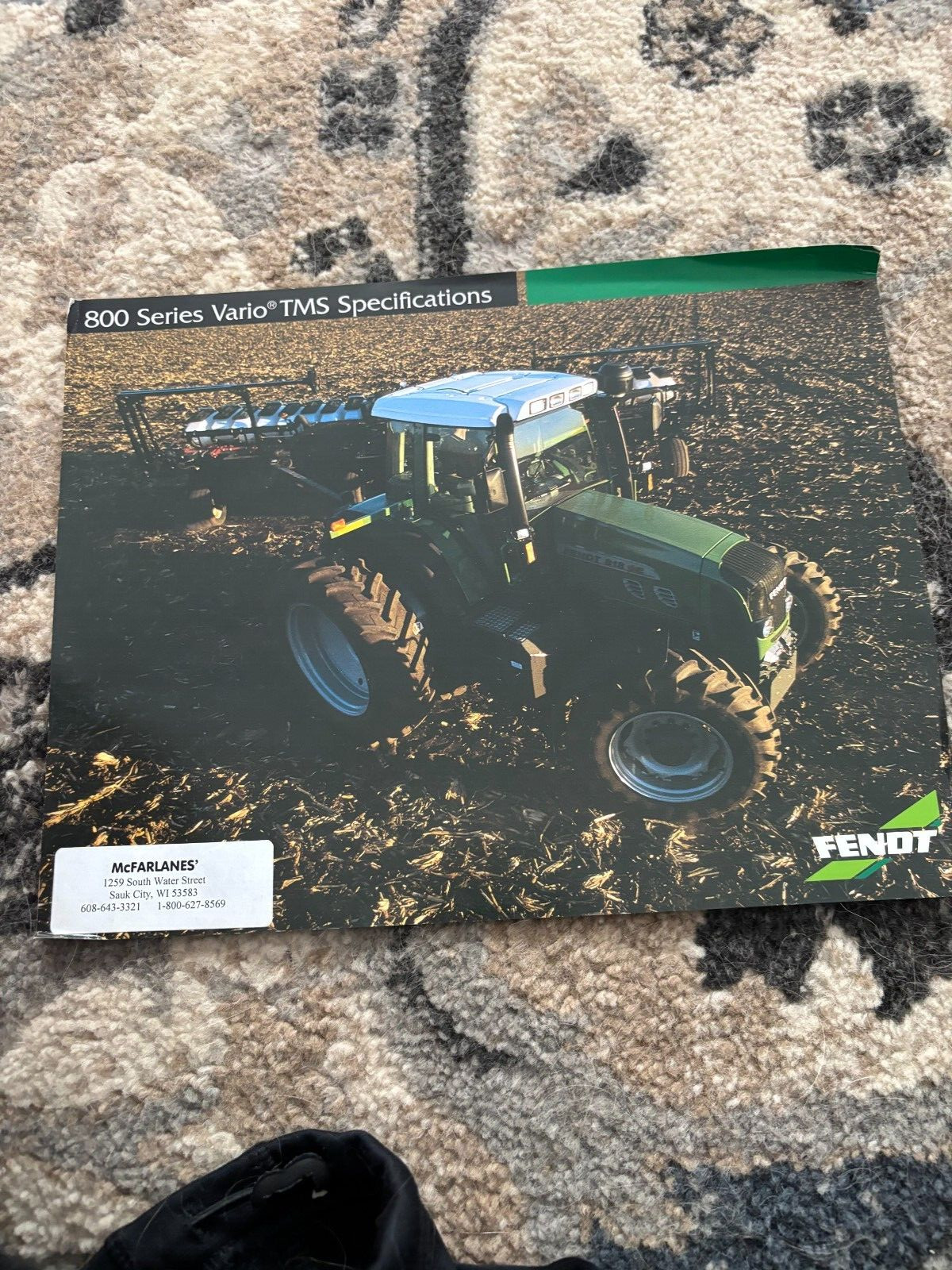 Fendt 815 817 818 Tractor Brochure FCCA25