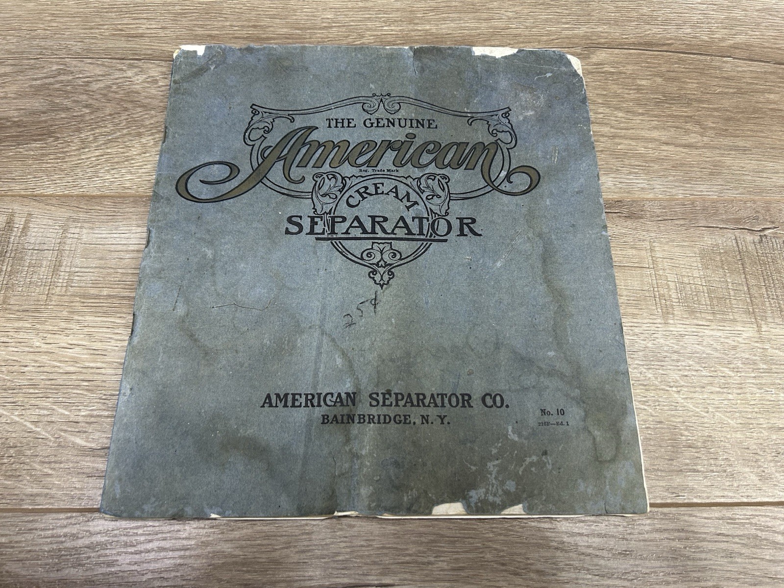 Antique Vintage Genuine American Cream Separator Co. Catalog