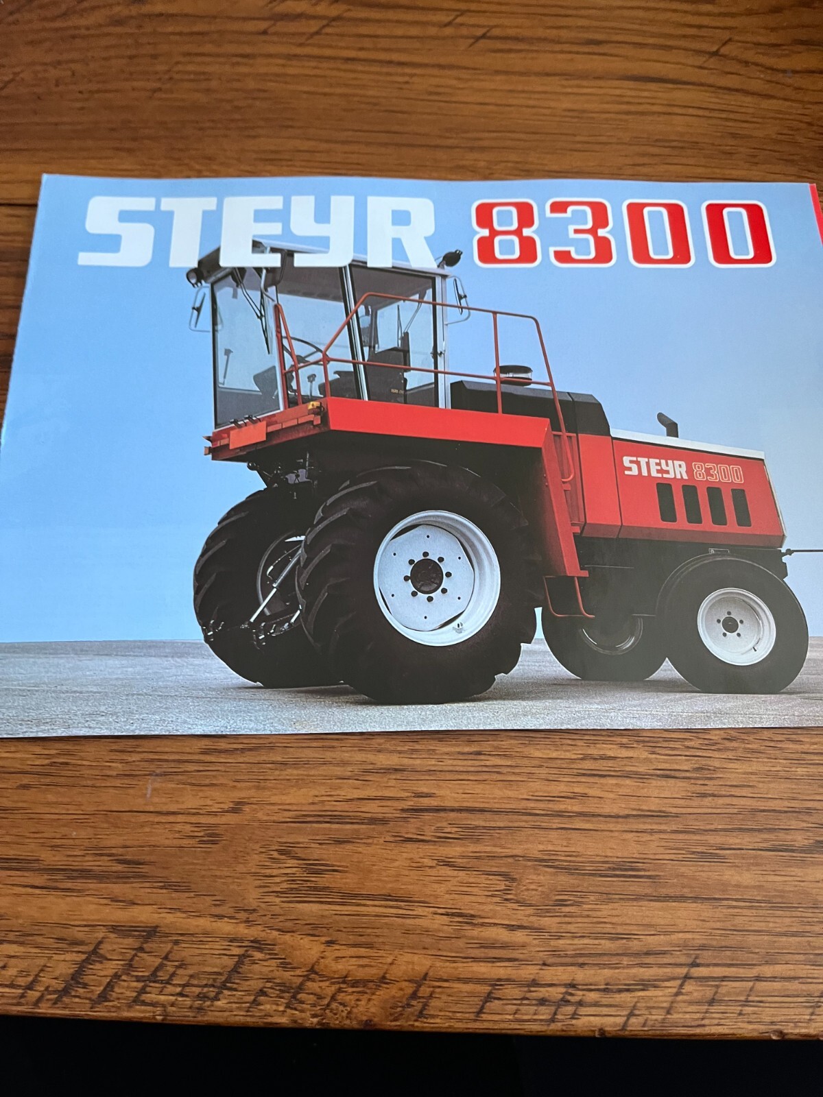 Steyr 8300 Tractor Brochure AMIL22