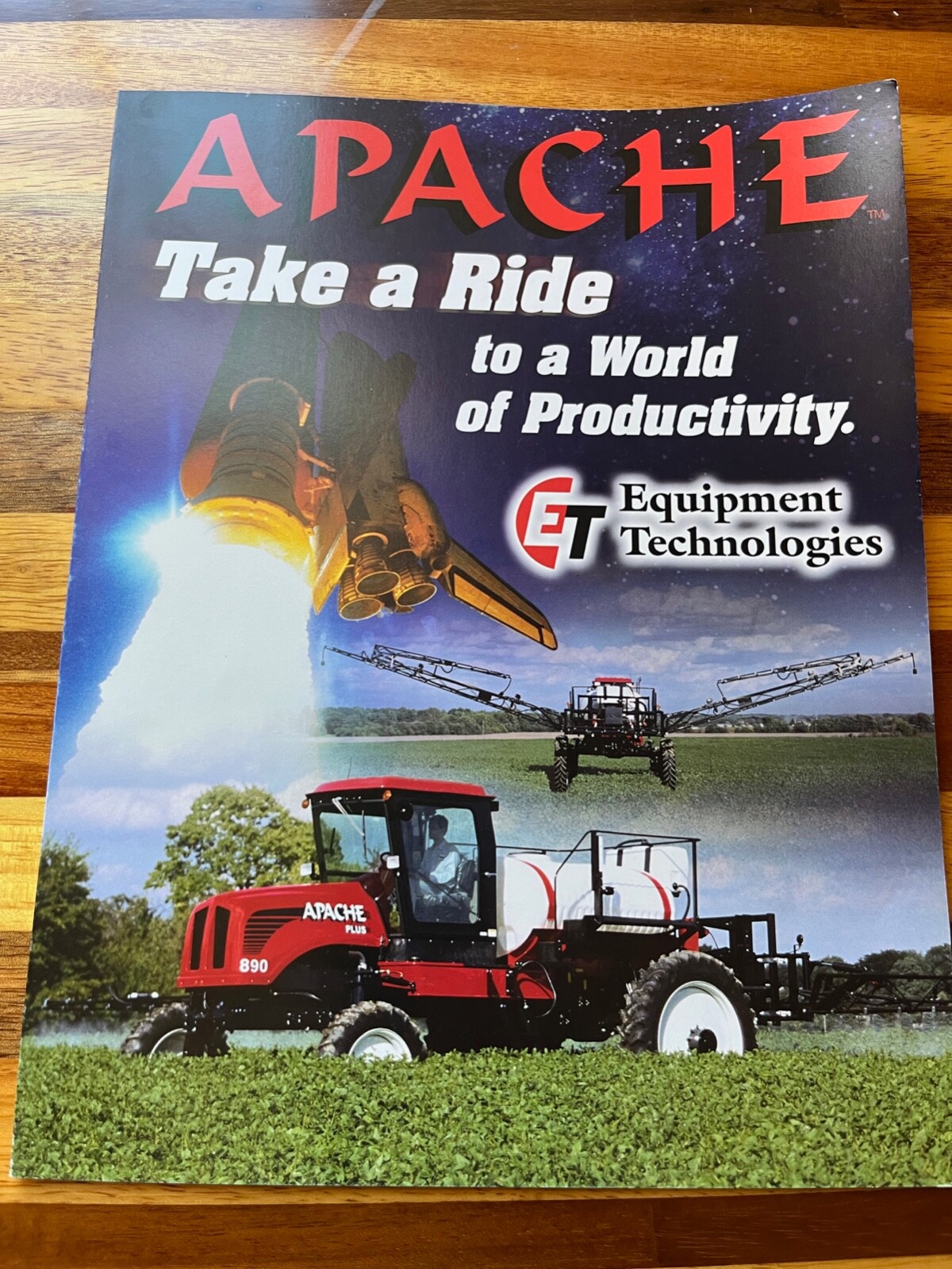 2001 Apache Sprayers sales brochure