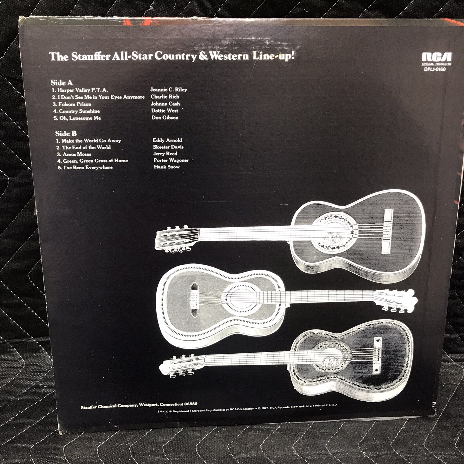 Rare Vtg Promotional LP, You & Stauffer, Making Good Things Grow 1975 Chemical