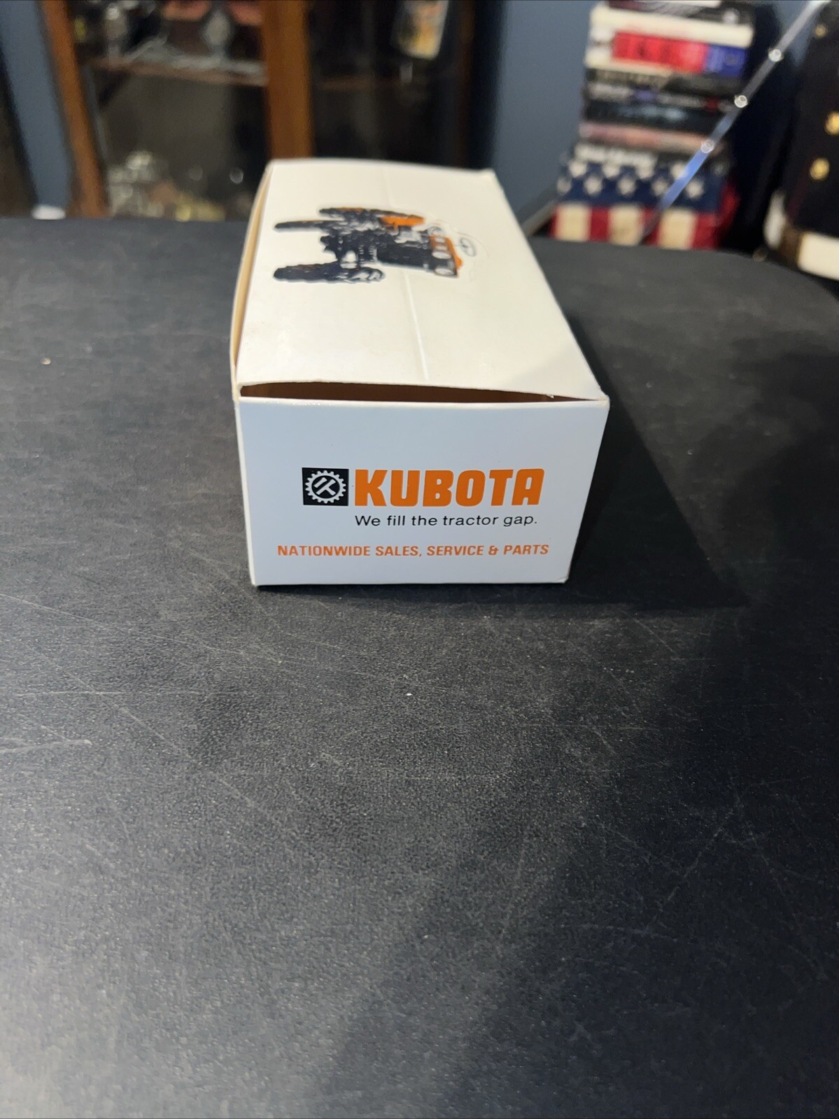 Vtg Kubota Tractor Matchbook & Display Box Farmersville Equipment Ephrata Pa