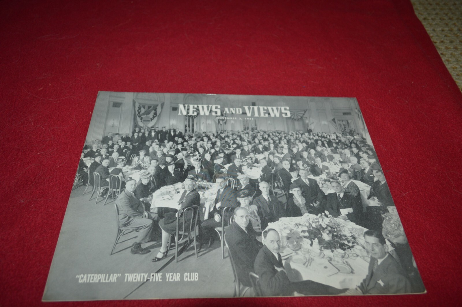 Caterpillar Employee Magazine News & Views Nov 2 1945 Dealer&rsquo;s Brochure AMIL16