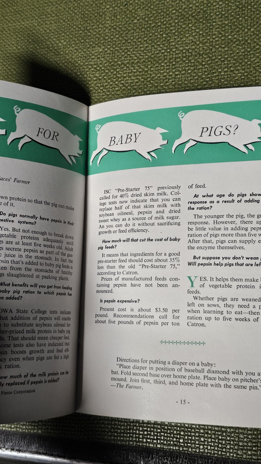 Vintage Gulf Farm Review Agricultural Farming Magazine Handout June July 1957