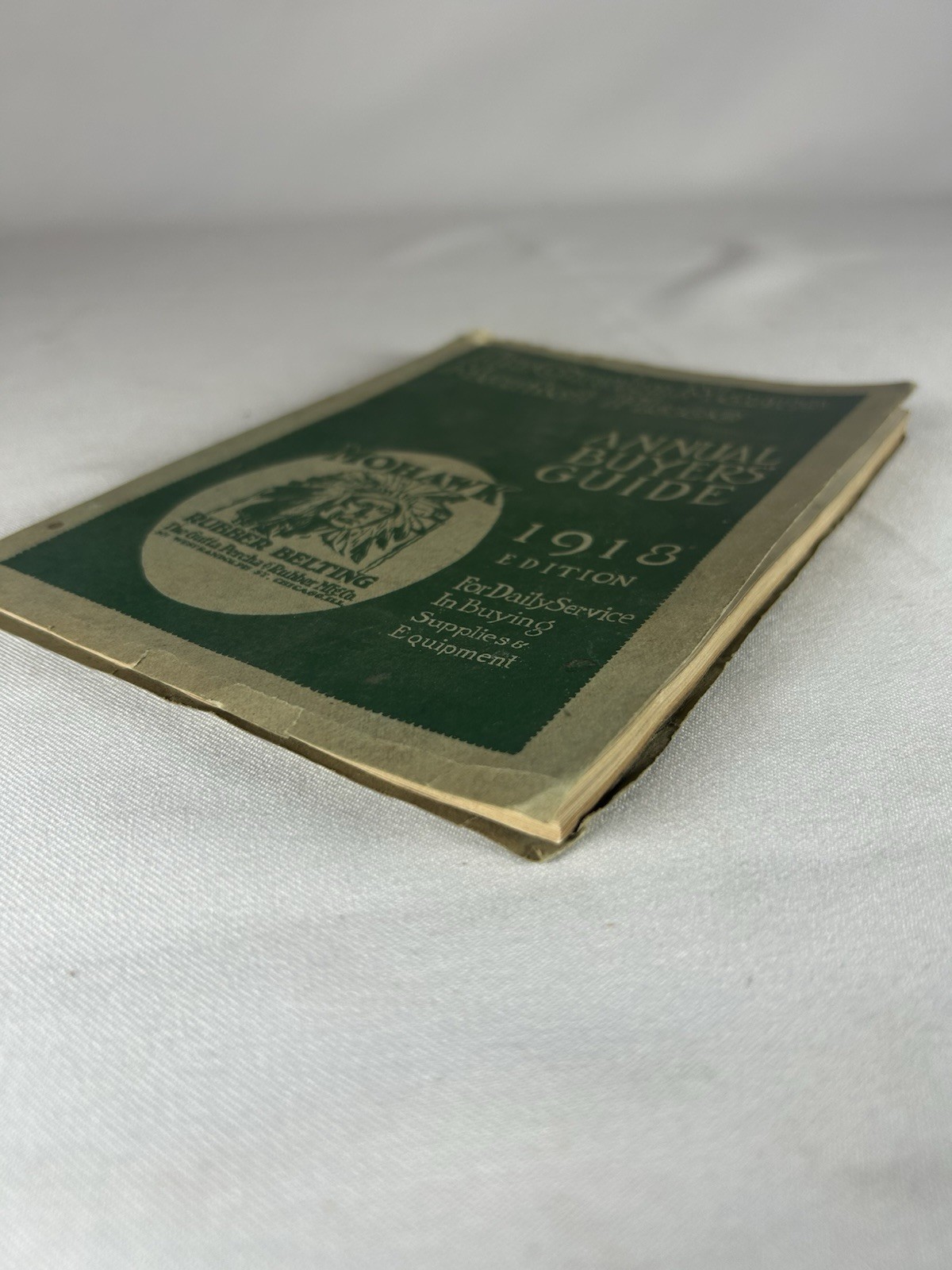 Antique 1918 Grain Mans Market Place Buyers Guide Chicago Industrial Advertising