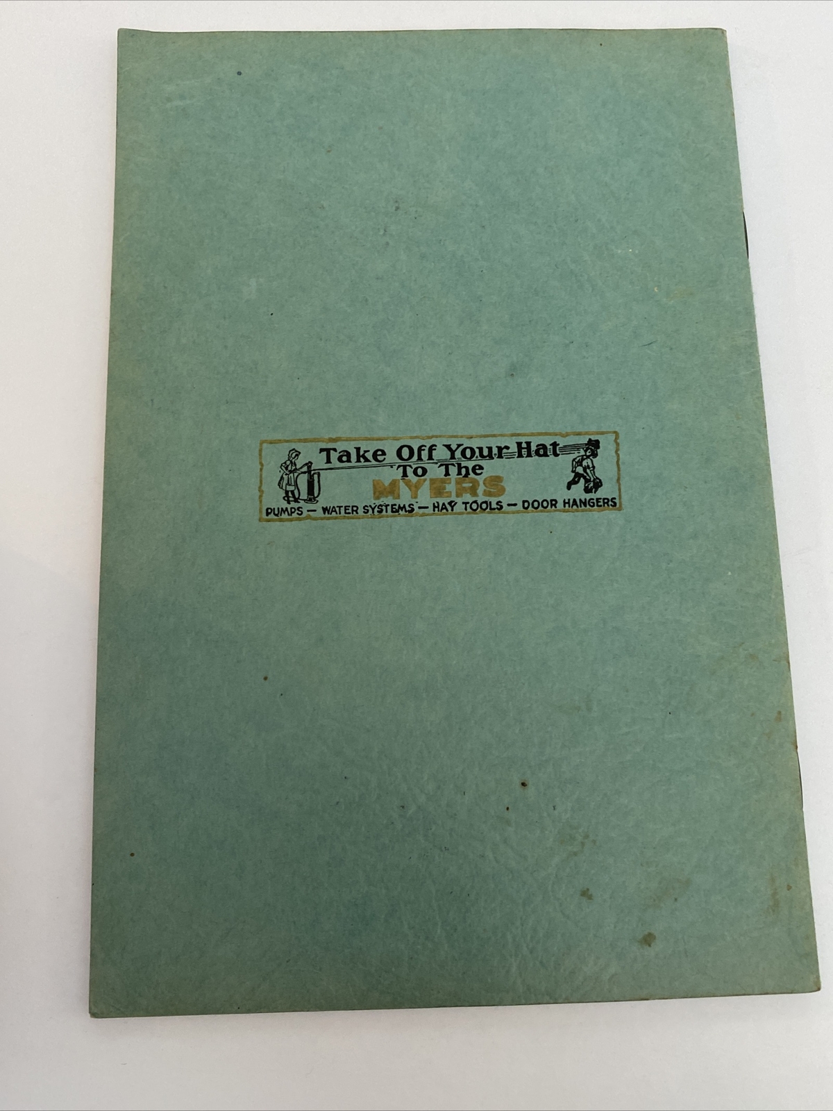 1931 Myers Power Spray Pumps PS.31 Catalog Lehigh Valley Supply Allentown Pa