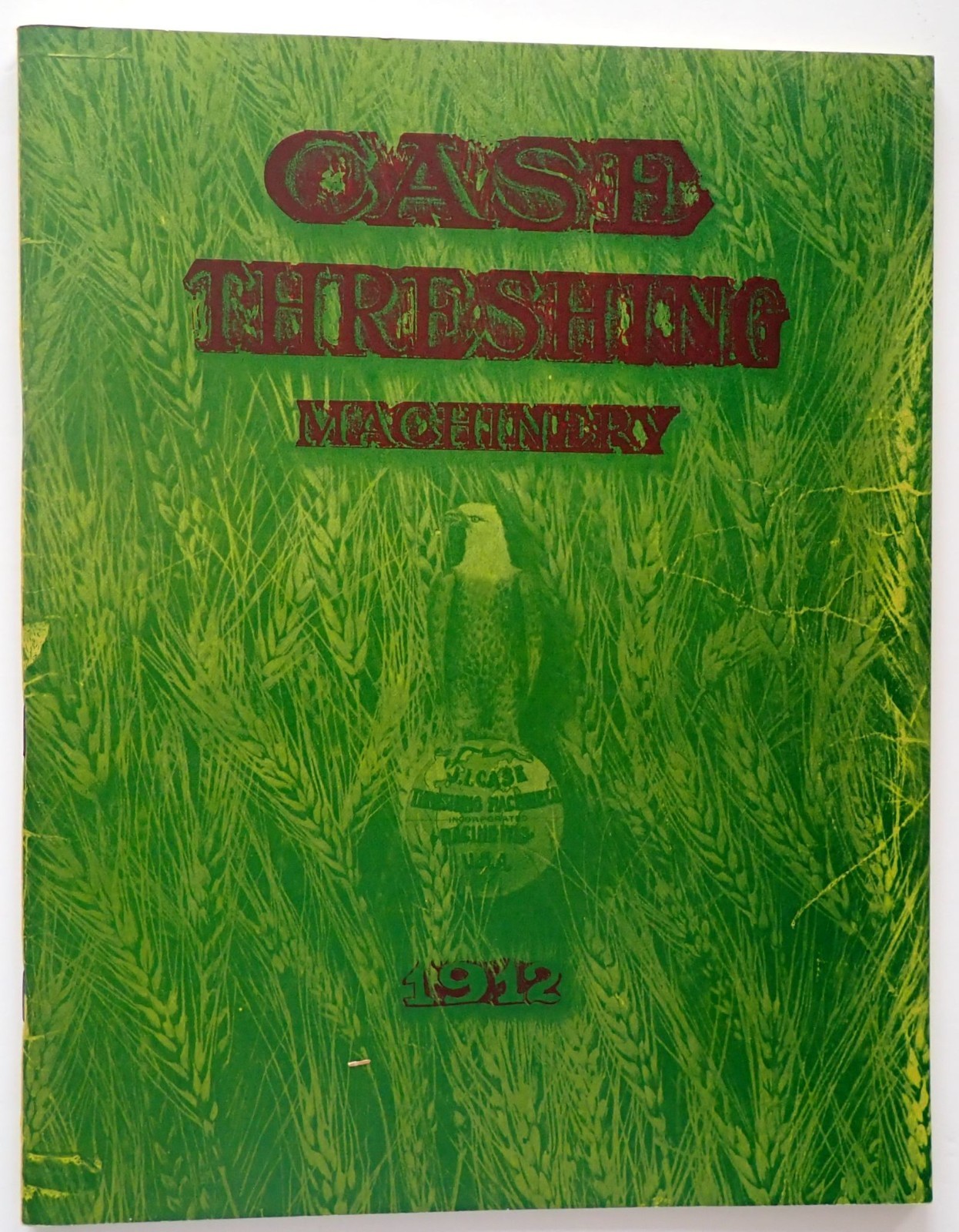 CASE THRESHING MACHINERY CATALOG 1912