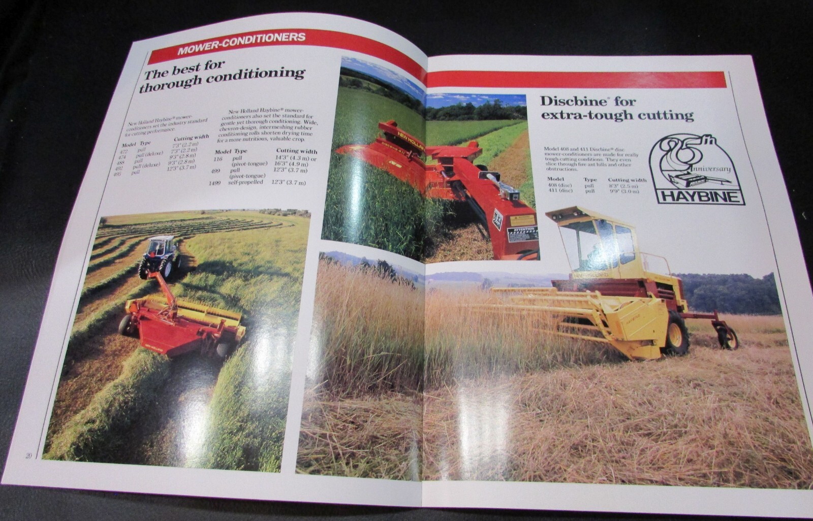 1990 Ford New Holland Farm Equip Buyers Guide Tractor Combine Hay Garden Tillage