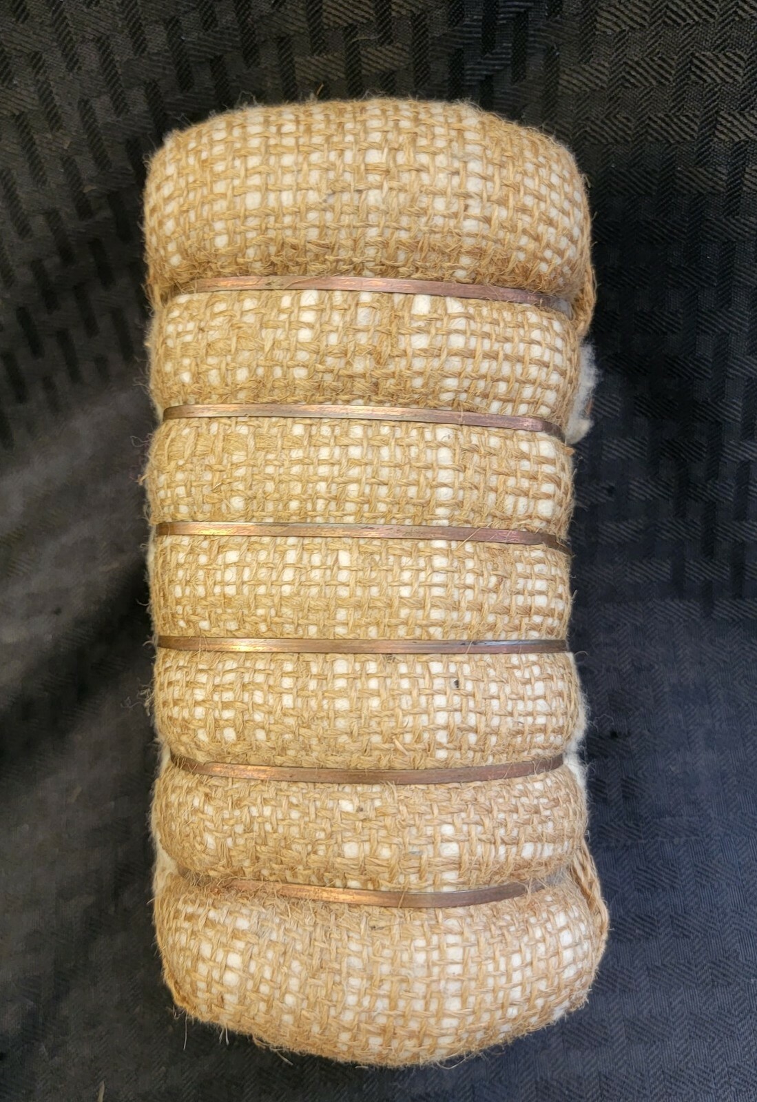 Vintage Miniature Cotton Bale Souvenir