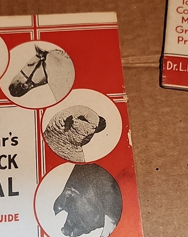 Three 1942 Dr. LeGear&rsquo;s Livestock, Poultry and Dog guides/manuals