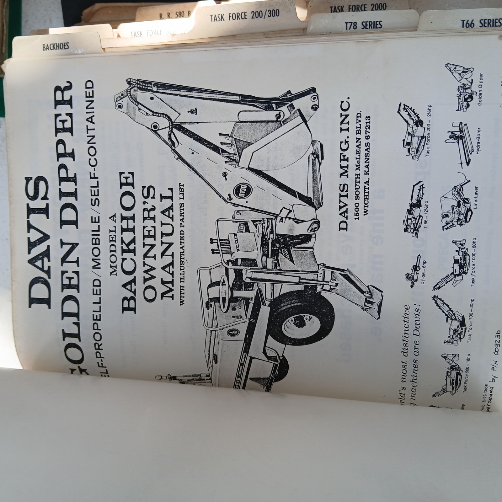 Price Bros Equipment Binder Davis, Case, Fleetline Catalogs Brochures + More