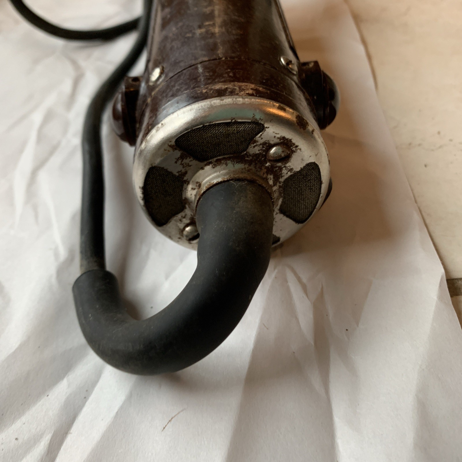 ANTIQUE- SUNBEAM- STEWART ELECTRIC CLIPMASTER-MODEL 51-2 ORIGINAL BOX Powers On