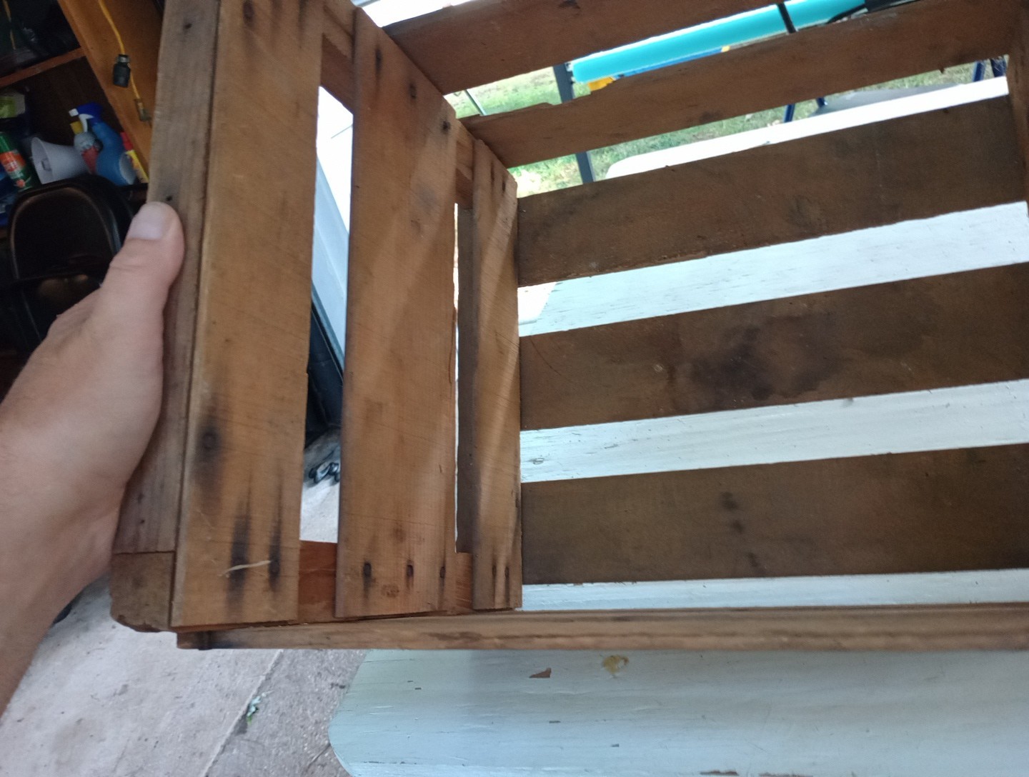 Vintage Wooden Crate – Pasque – Grower Packer Shipper – ZUMA ARIZONA 17x14x14&Prime;
