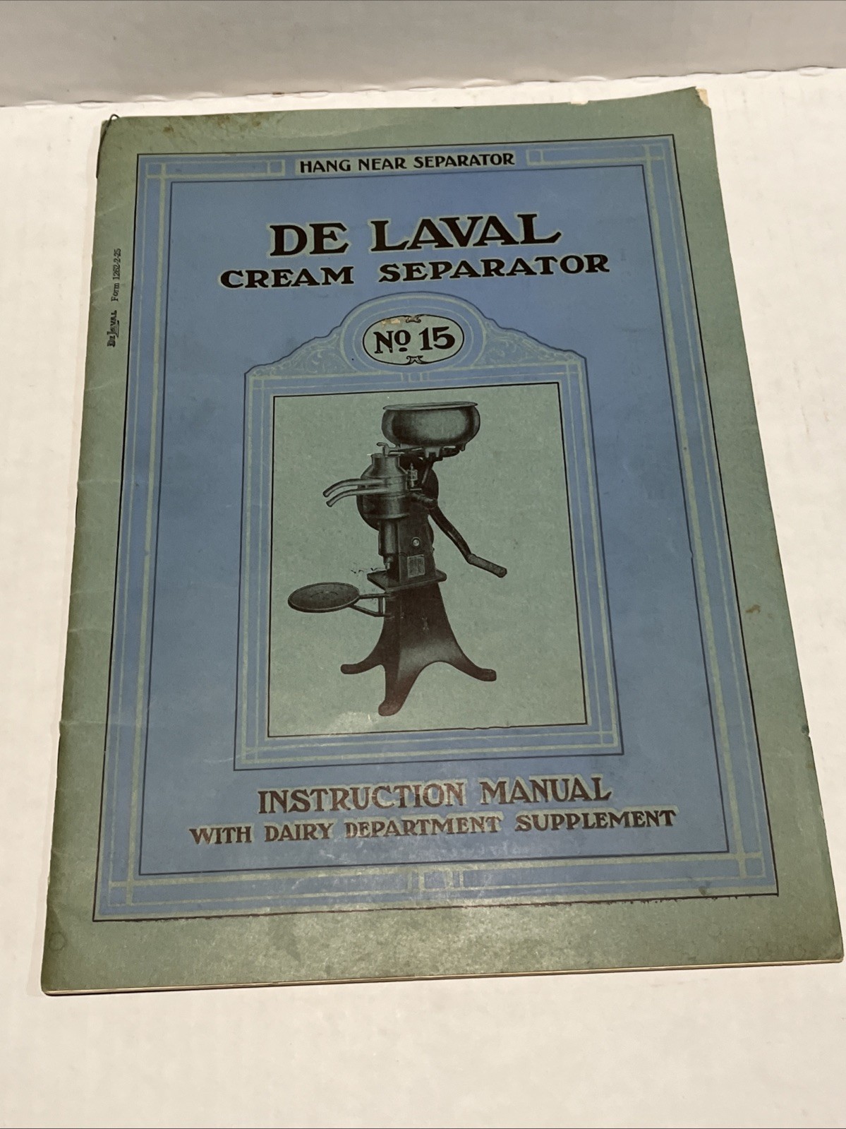 1920s De Laval No. 15 Cream Separator Operators Manual Dealer Brochure Farm