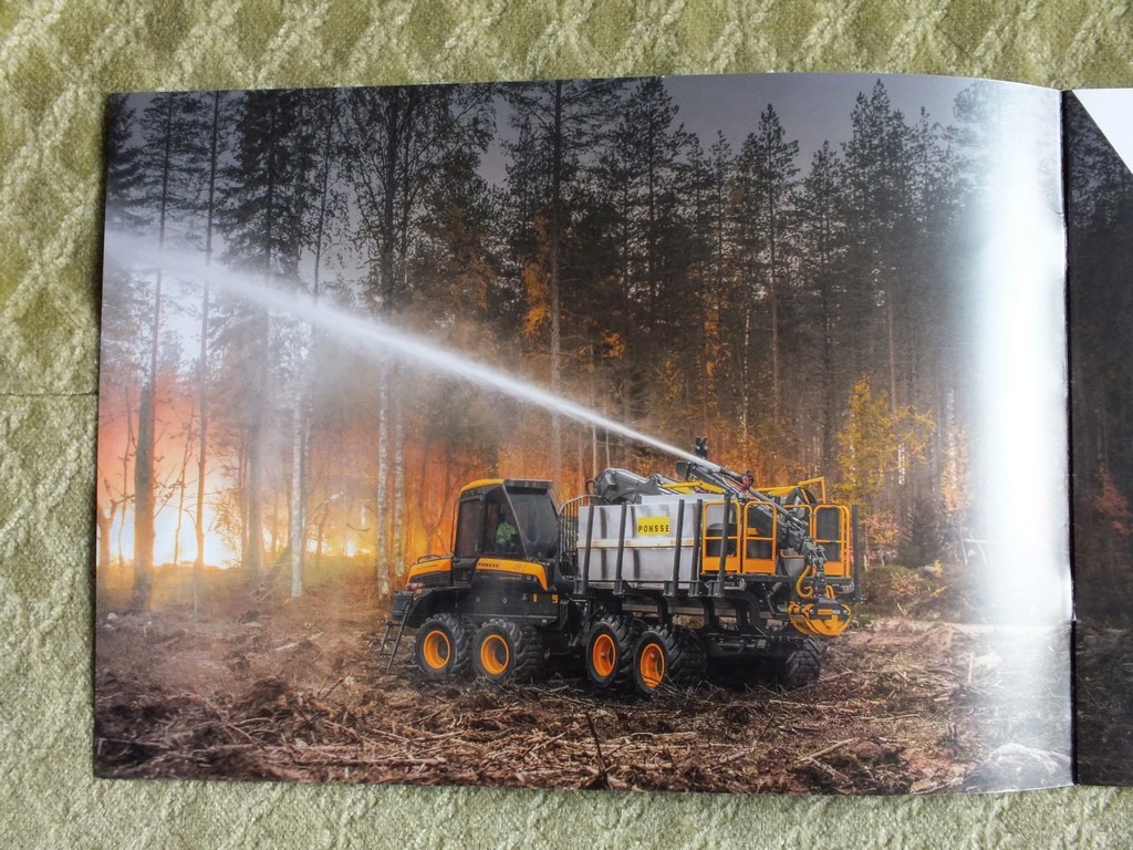 PONSSE Fire Fighting Engine Forestry Equipment Brochure 2020