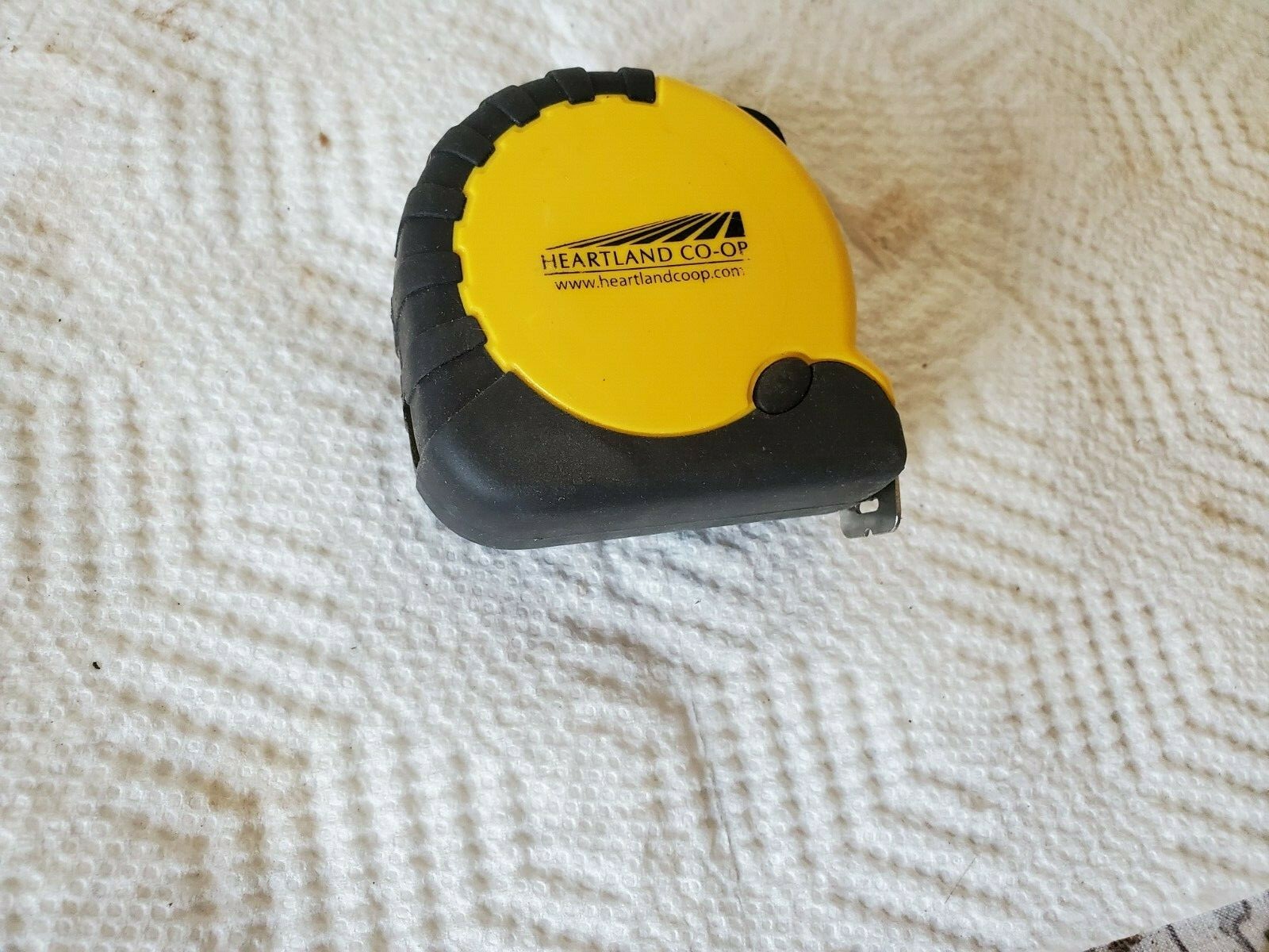 tape measure heartland co-op 16 foot iowa garin elevator plastic body