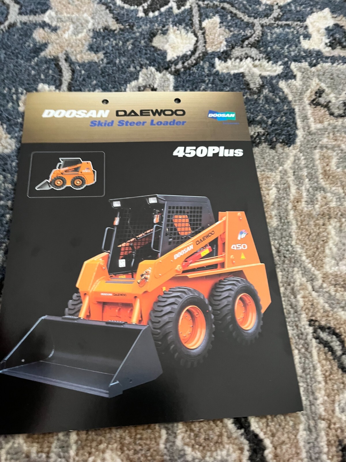 Doosan Daewoo 450 Plus Skid Steer Loader Brochure FCCA