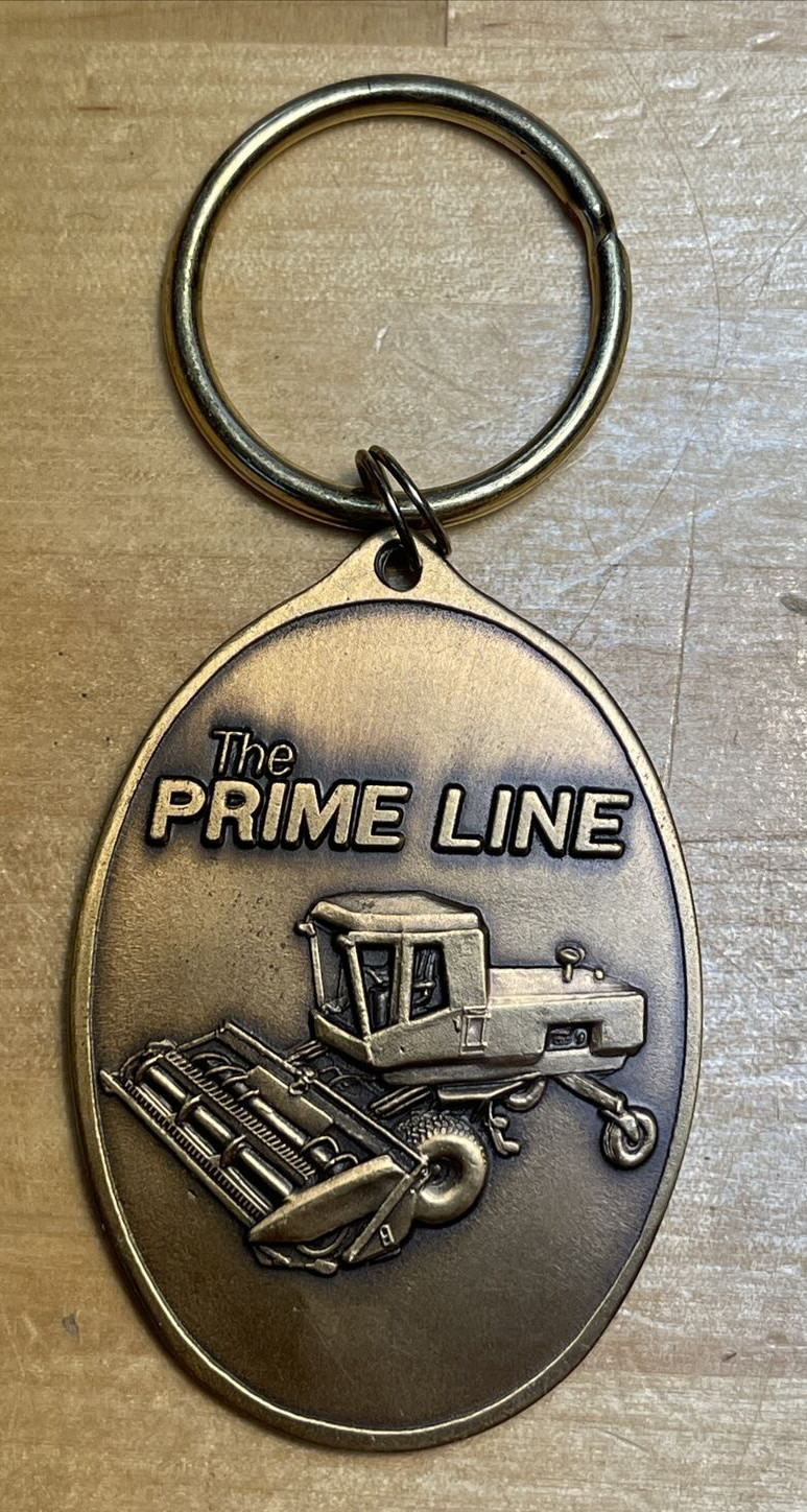 Vintage 1985 Hesston Prime Line Swather Limited Edition Metal Key Chain
