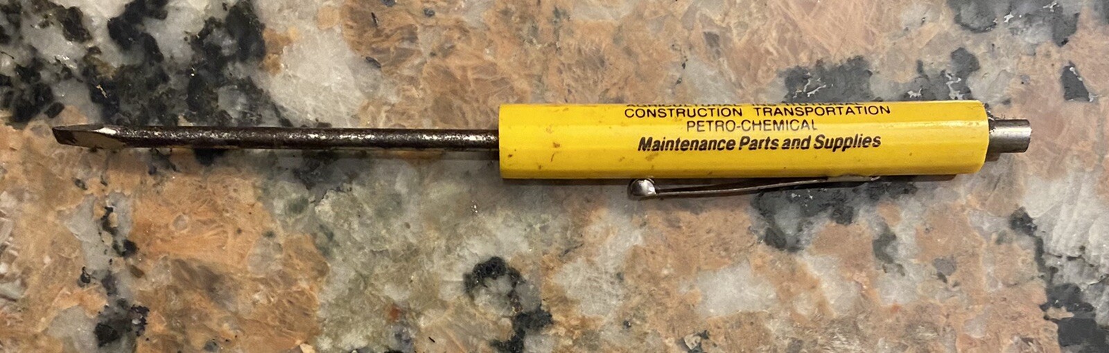 Lawson Products Inc.Industrial Automotive Agricultural Flat Head Screwdriver.
