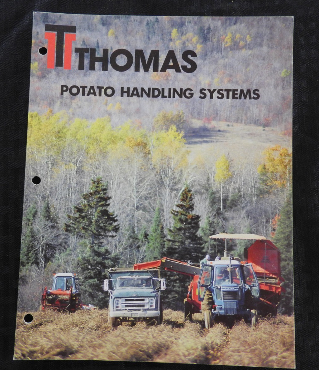 1995 « Thomas Potato Handling Systems » CATALOG BROCHURE Farmer Farming IDAHO nrmt