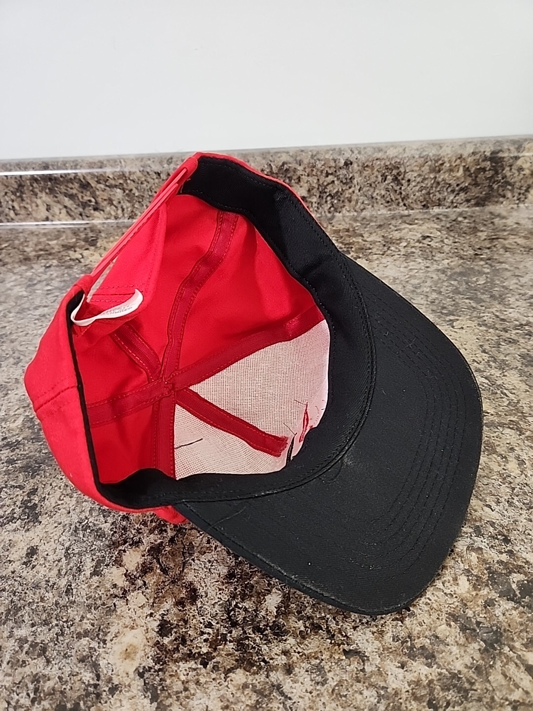Danbred Inc Pig Pork Genetics Snapback Hat Dorchester Nebraska Red Black