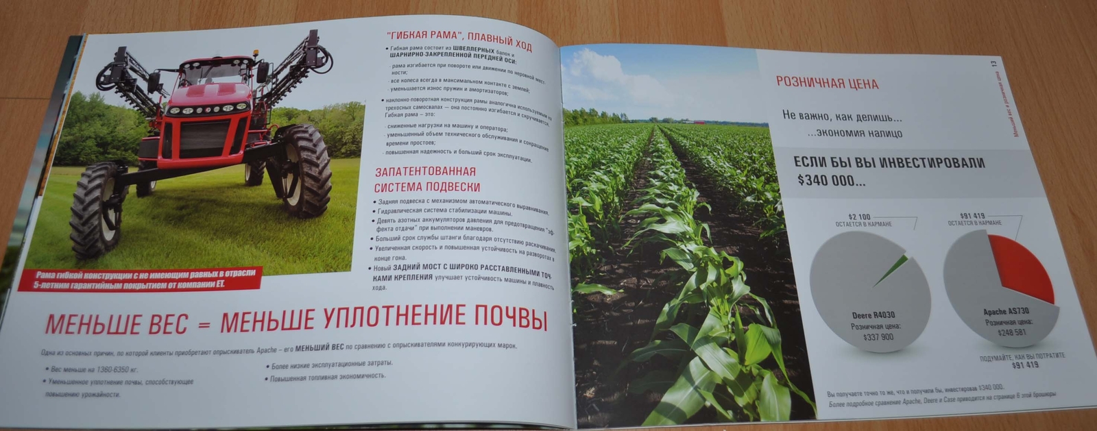 Apache Sprayers 20 Years Brochure Prospekt