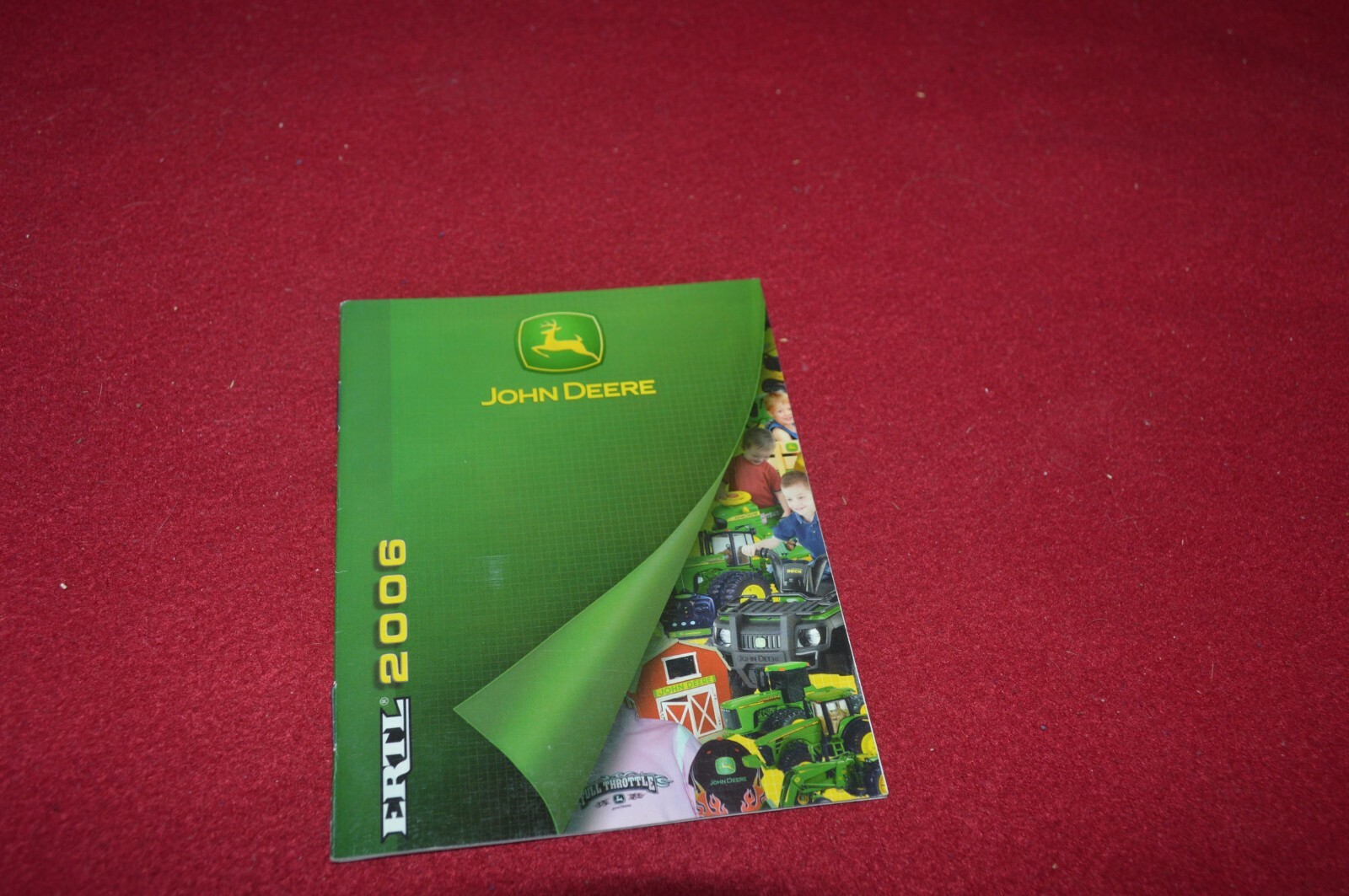 John Deere Ertl Toys For 2006 Pocket Brochure FCCA