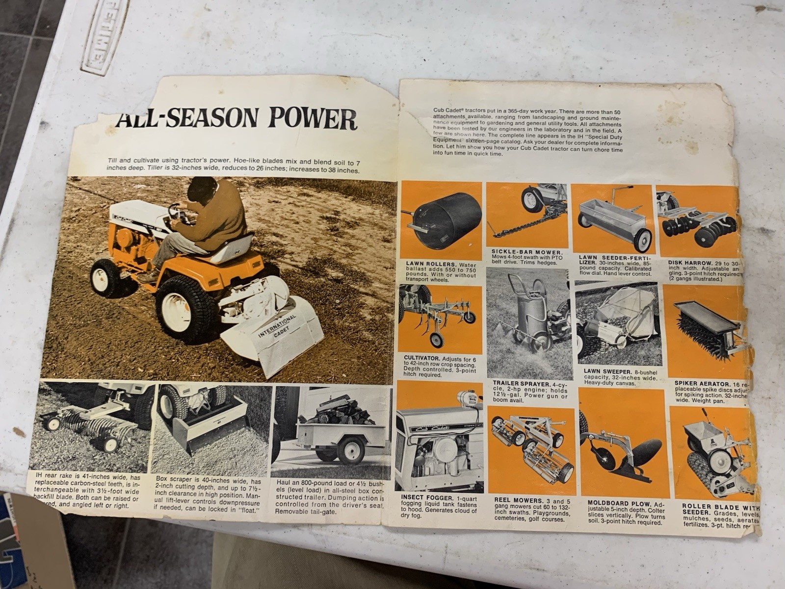 2 Cub Cadet IH Advertisements Prospective Buyers Guide Old Vintage Lawn Mower