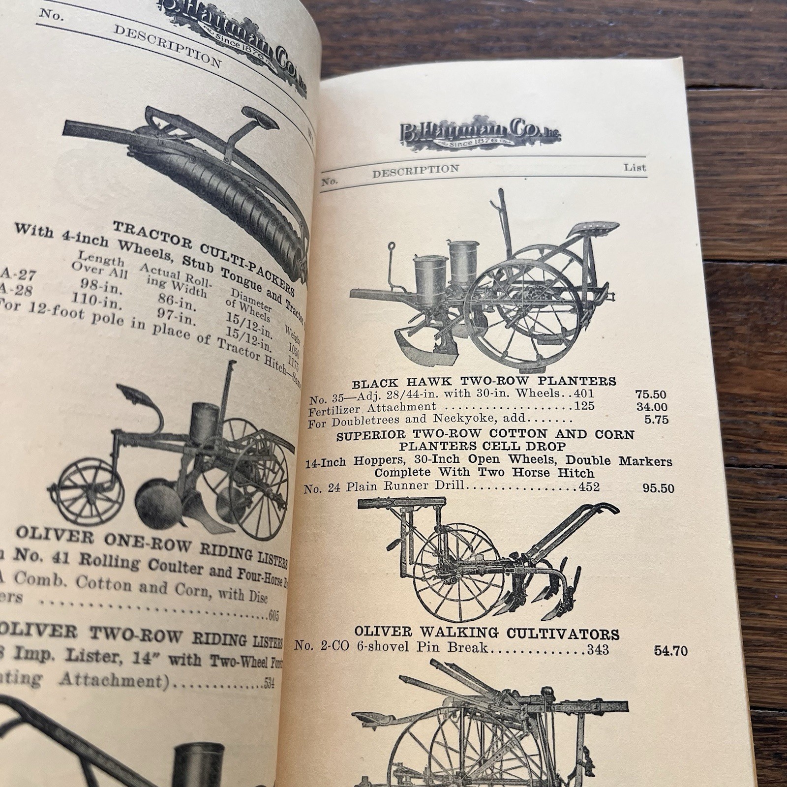 1925 B Hayman Catalog Los Angeles Farming Equipment Vintage Agriculture Rare