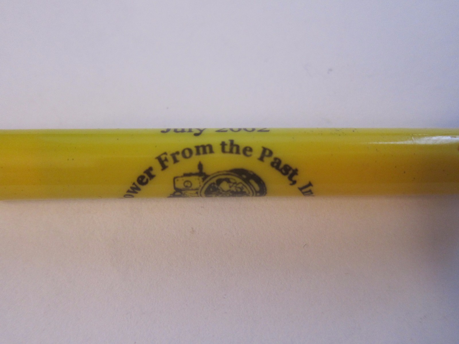 2002 Power From the Past Antique Show Bullet Pencil Winamac Indiana More Listed