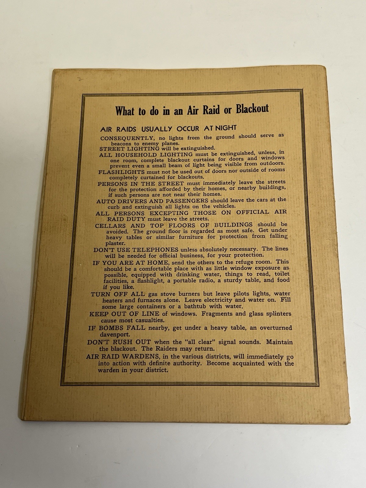 Agricultural Almanac Vol #118 1943 Lancaster, PA w/Air Raid Warden Cover