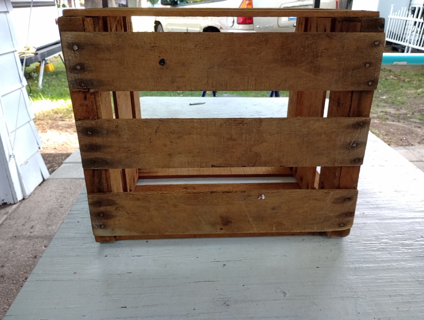 Vintage Wooden Crate – Pasque – Grower Packer Shipper – ZUMA ARIZONA 17x14x14&Prime;