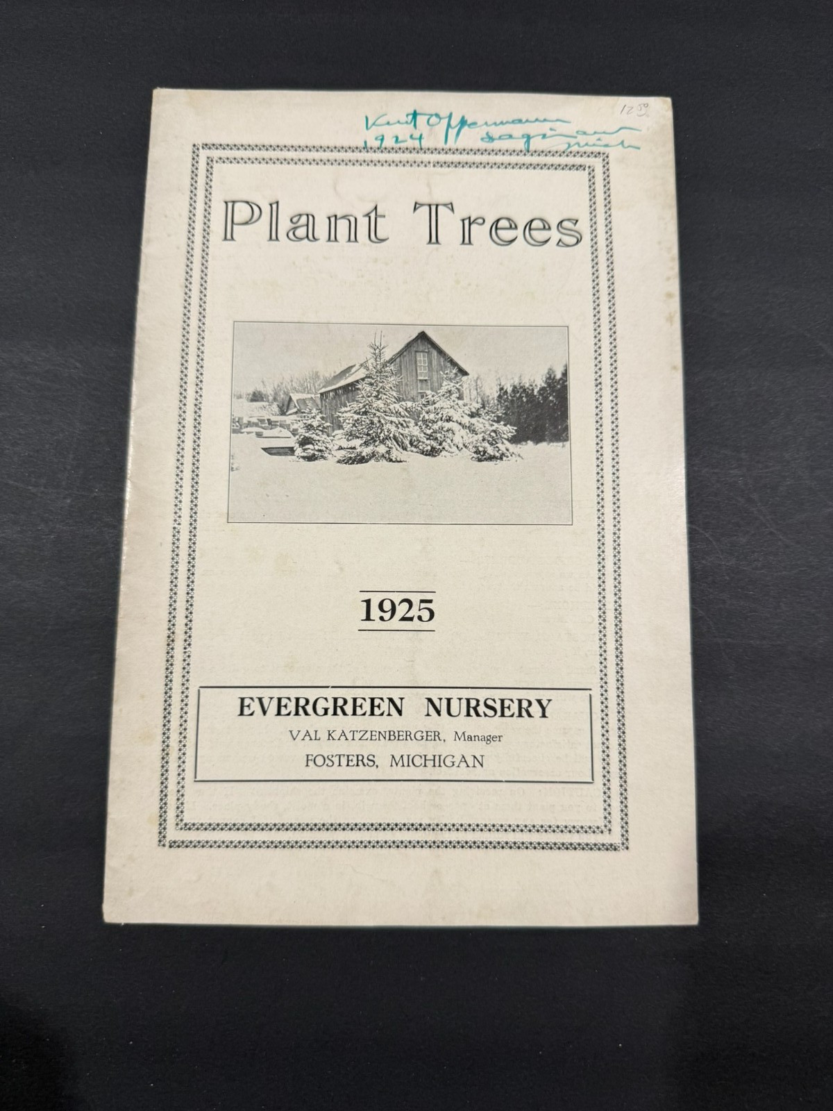 1930&rsquo;s Evergreen, Van Dusen, Rosedale Nursery Brochures…..4 Items