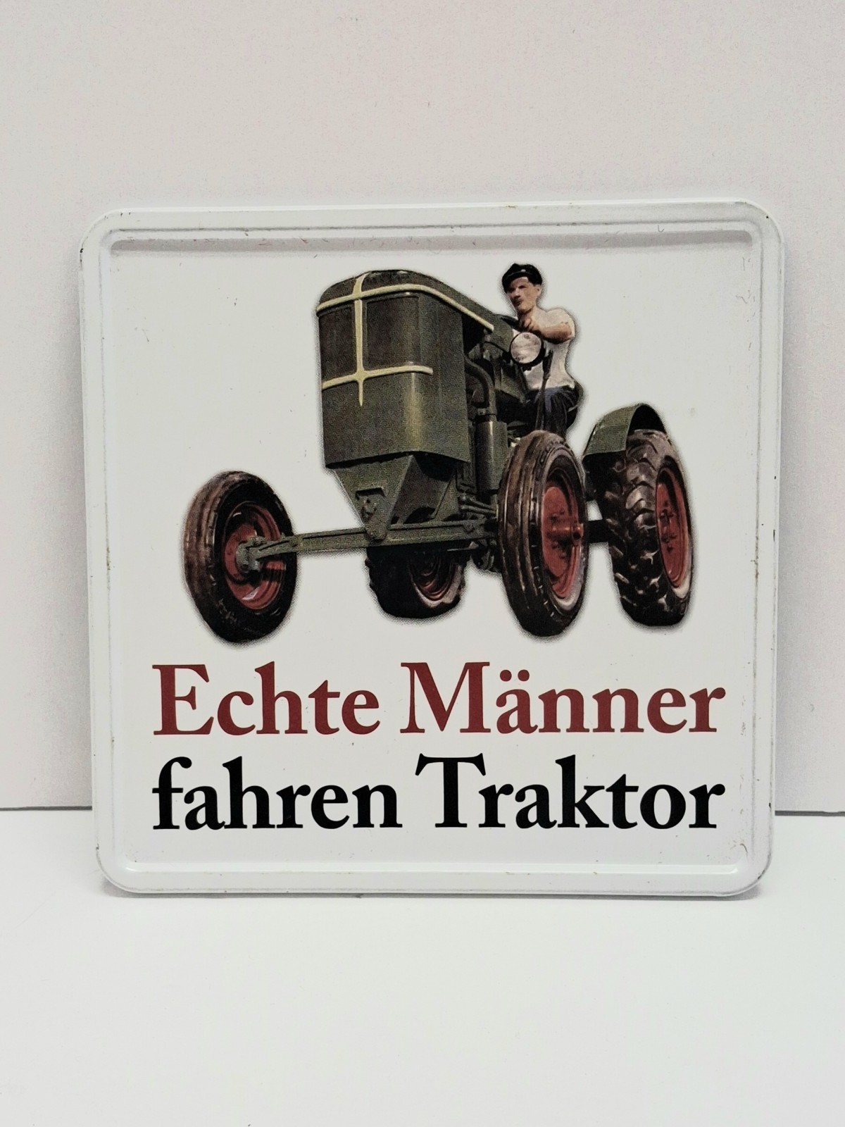 Deutz Tractor Metal Coaster Echte Manner Fahren Traktor Real Men Drive Tractors