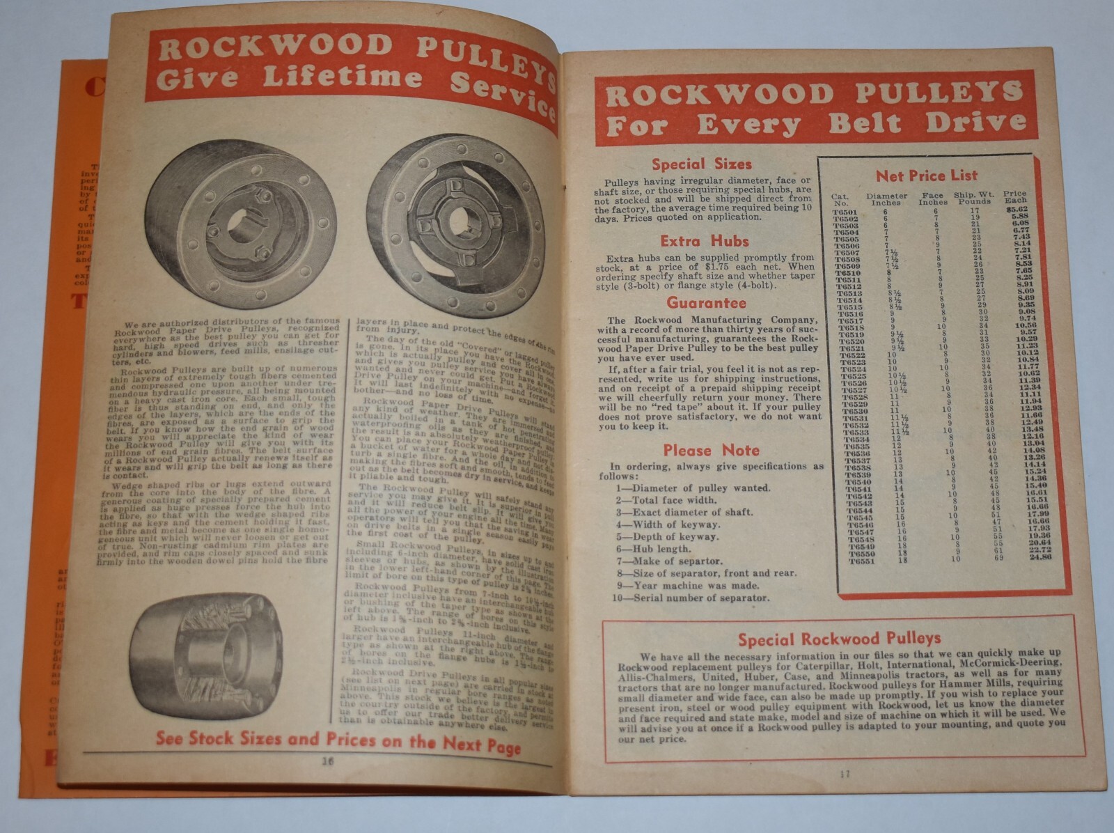 Vintage 1938 HOWELL & CO Minneapolis MN Farm Thresher Threshing Machine Catalog