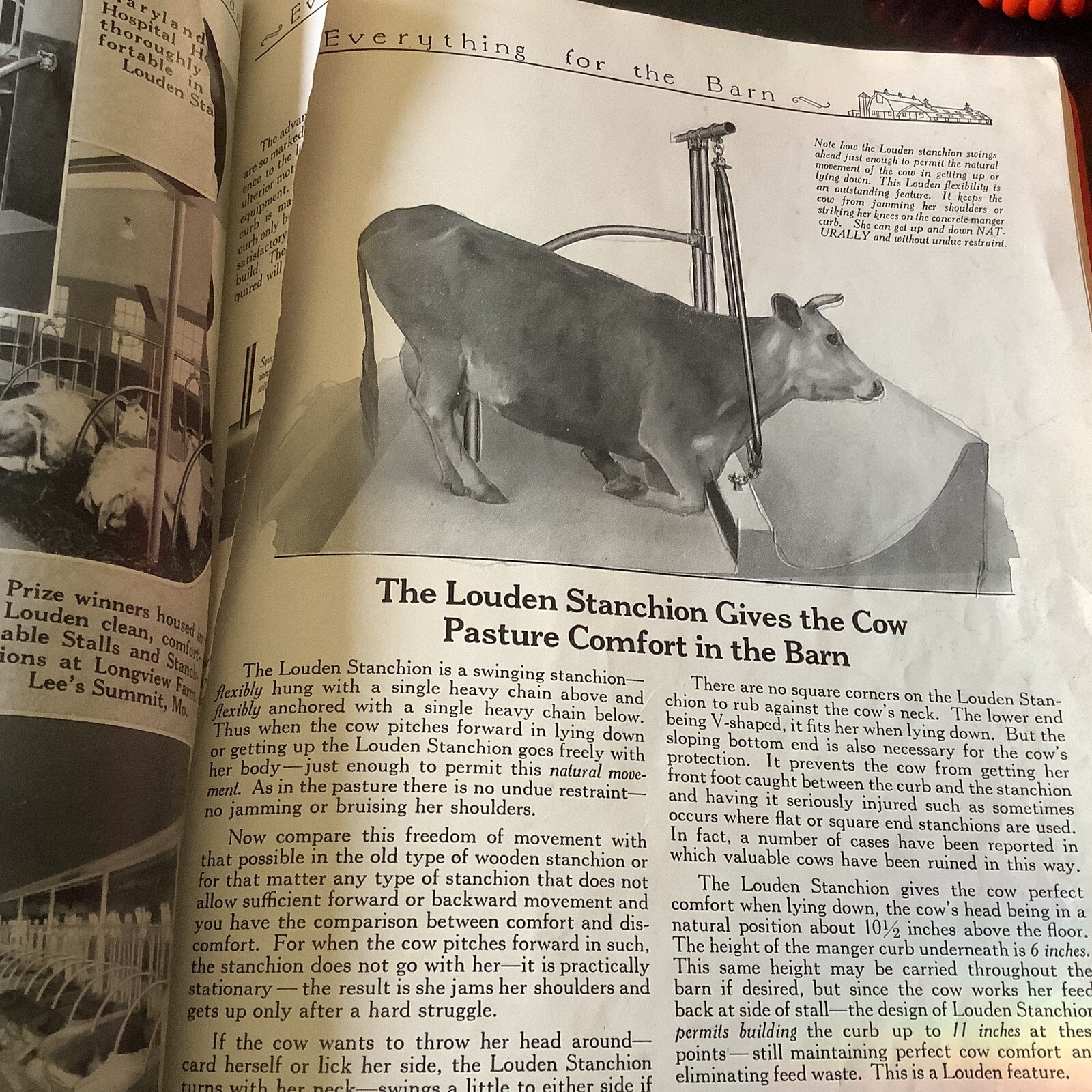 Louden 1933 No. 55 Farm Machinery Catalogue Milk Stools Troughs Pig Pens Pre Own