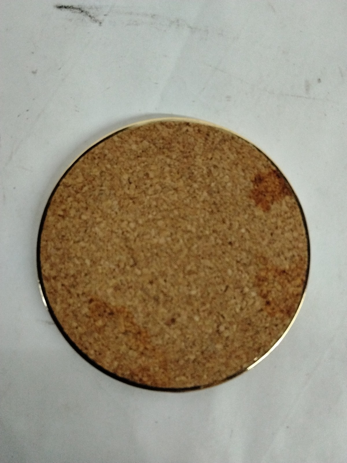 Vintage Martin Limestone Metal Coaster Blue Ball, Gap, New Holland PA