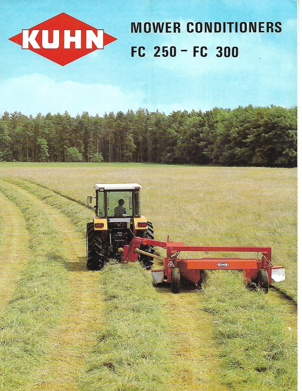 Farm Equipment Brochure – Kuhn – FC 250 / 350 – Mower-Conditioner (F9528)